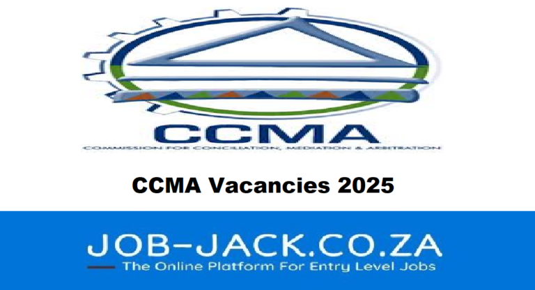 CCMA Vacancies 2025