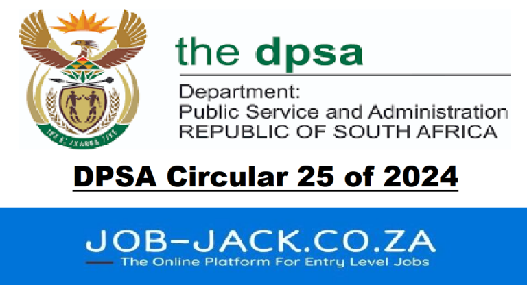 DPSA Circular 25 of 2024