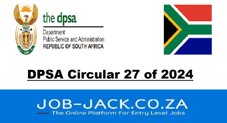 DPSA Circular 27 of 2024