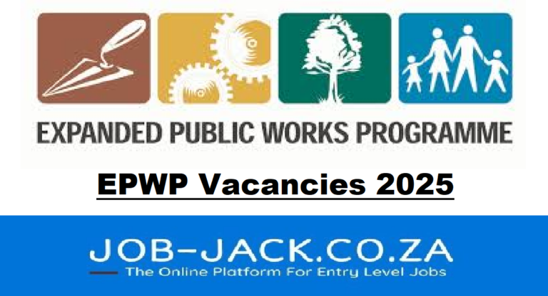 EPWP Vacancies 2025