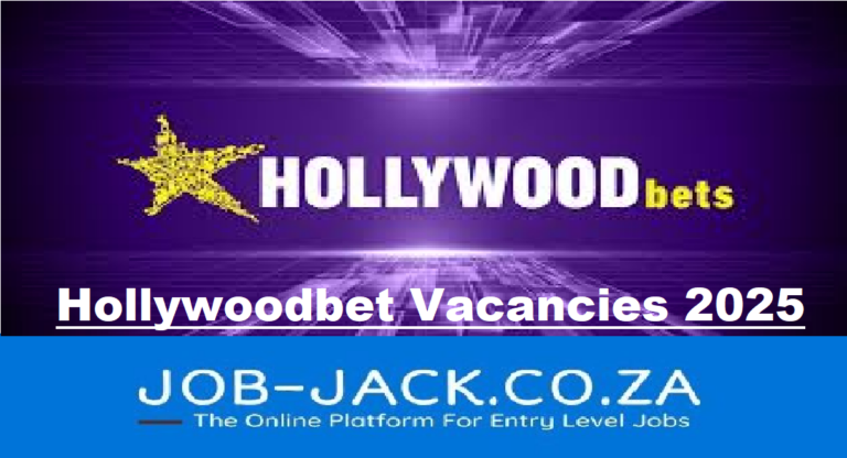 Hollywoodbet Vacancies 2025