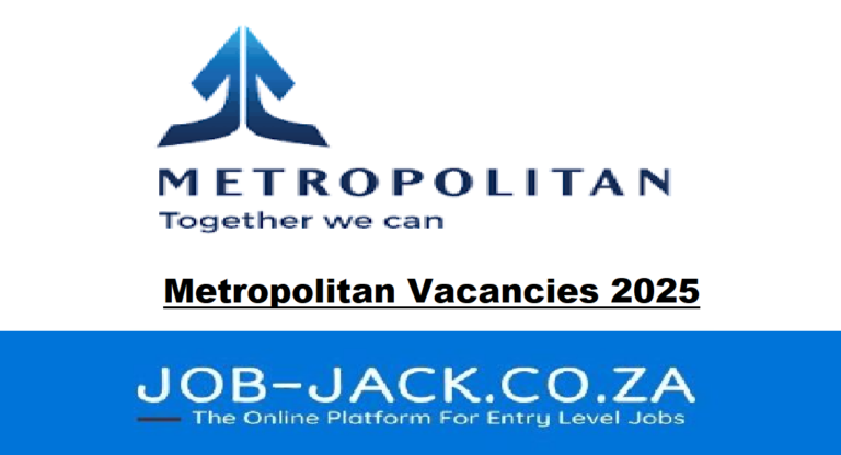 Metropolitan Vacancies 2025