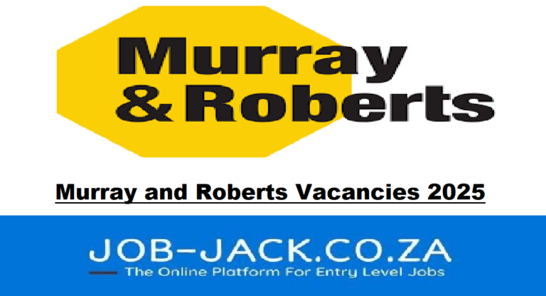 Murray and Roberts Vacancies 2025