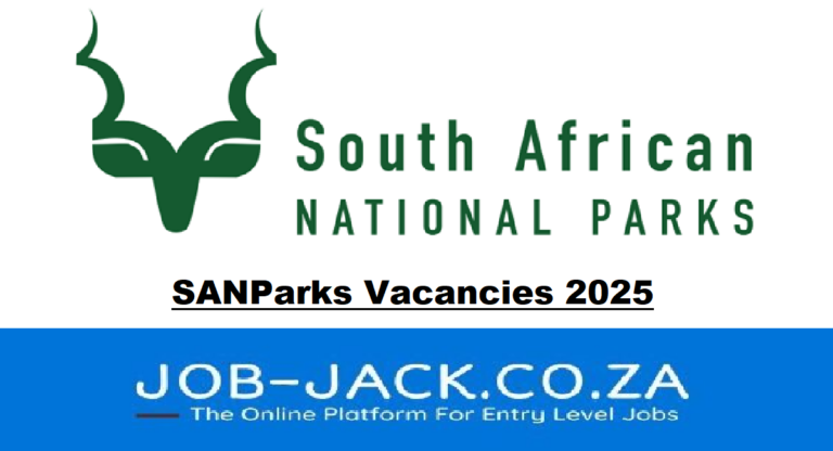 SANParks Vacancies 2025