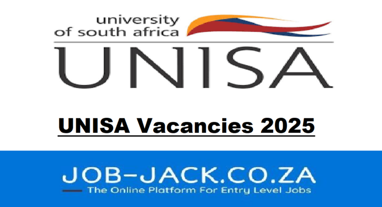 Unisa Vacancies 2025