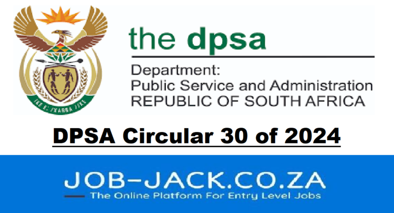 DPSA Circular 30 of 2024