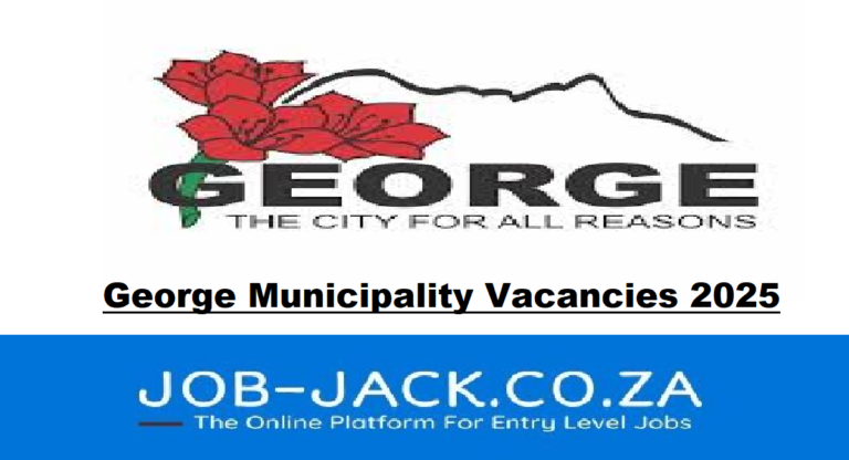 George Municipality Vacancies 2025