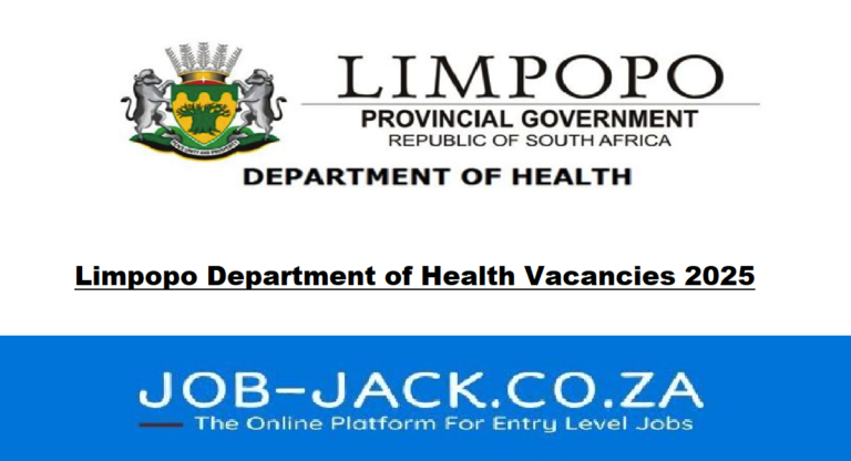 Limpopo Department of Health Vacancies 2025