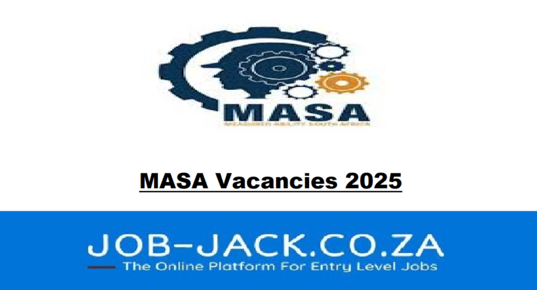 MASA Vacancies 2025