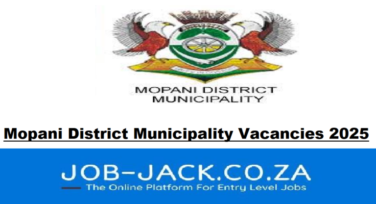 Mopani District Municipality Vacancies 2025