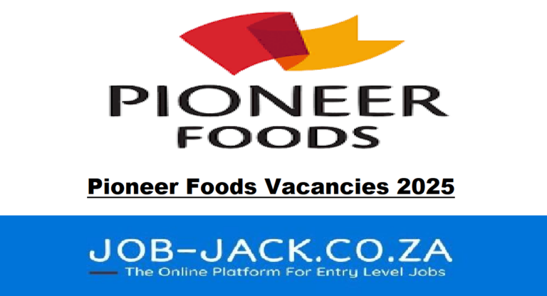 Pioneer Foods Vacancies 2025