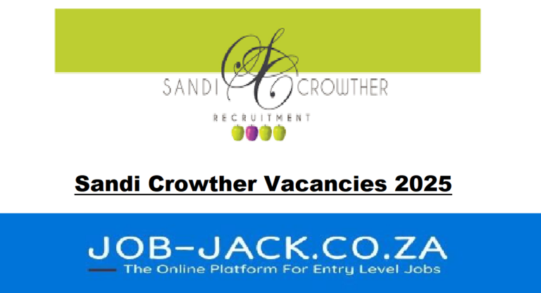 Sandi Crowther Vacancies 2025