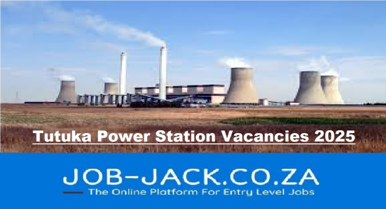 Tutuka Power Station Vacancies 2025