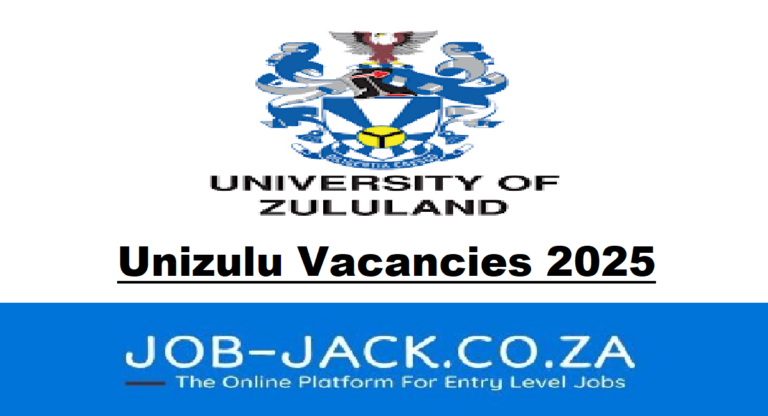 Unizulu Vacancies 2025