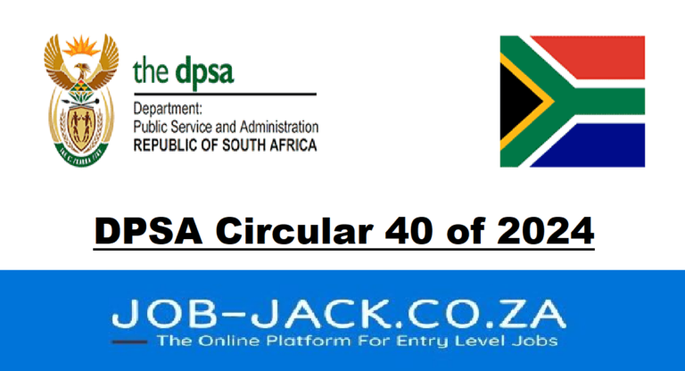 DPSA Circular 40 of 2024