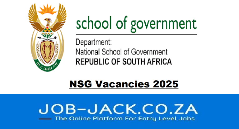 NSG Vacancies 2025