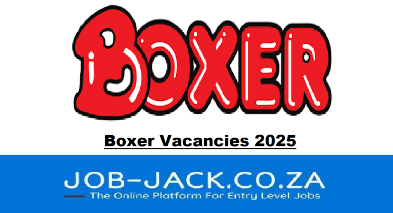 Boxer Vacancies 2025