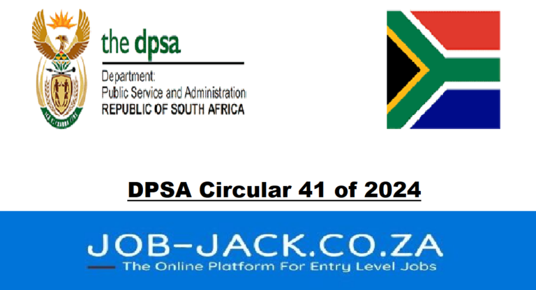 DPSA Circular 41 of 2024