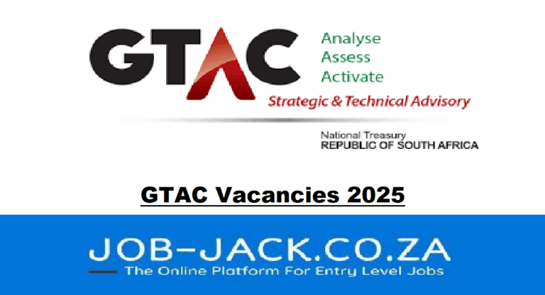 GTAC Vacancies 2025