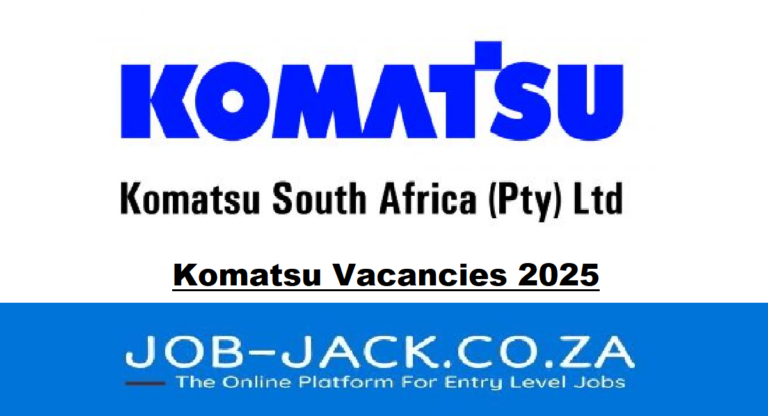 Komatsu Vacancies 2025