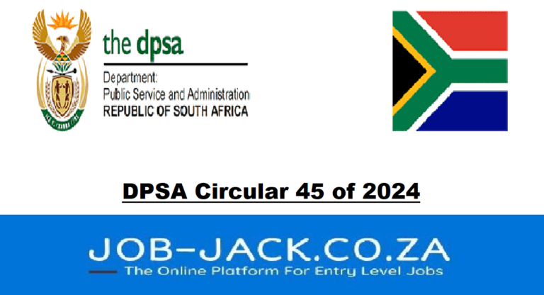 DPSA Circular 45 of 2024