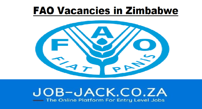 FAO Vacancies in Zimbabwe