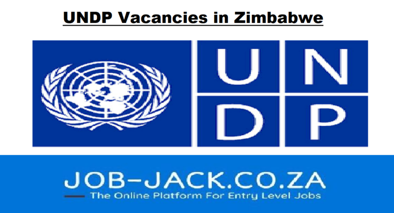 UNDP Vacancies in Zimbabwe